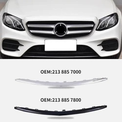 Front Bumper Lip A2138857000 A2138857800 For Mercedes Benz E-Class W213 Sports version C238 2016-2020