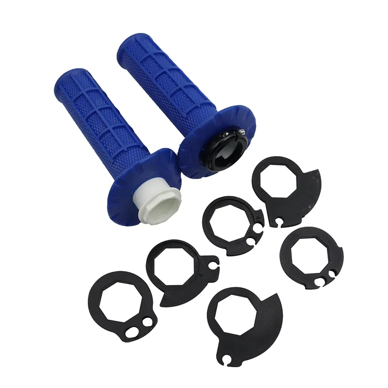 

A30P-Universal Motorcycle Grips Handlebar 7/8" 22Mm Hand Grip Snap-In Cam Lock-On For Motocross Dirt Bike