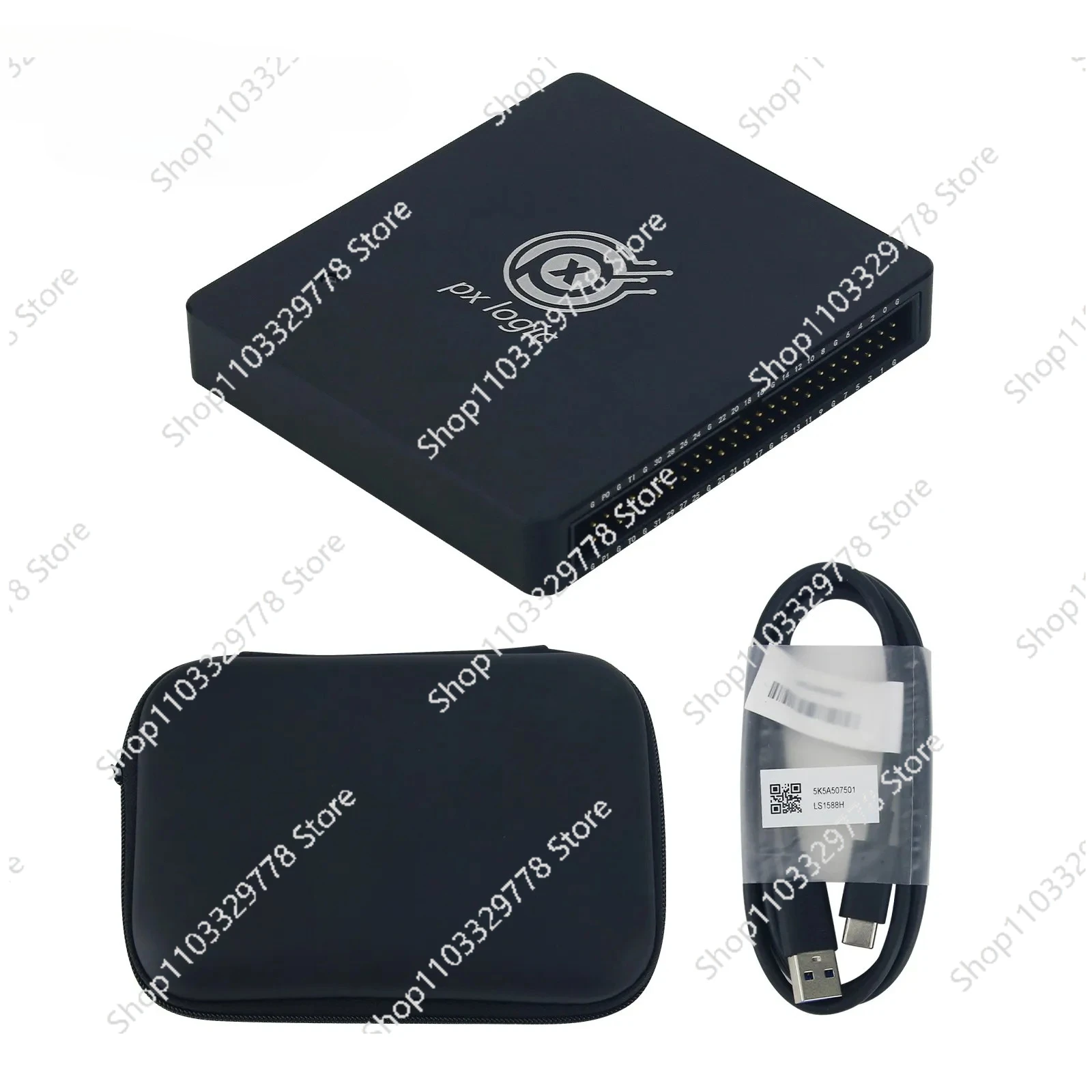 

PX Logic 32 USB3.0 Super High Speed Logic Analyzer 1-Channel PWM Output Compatible with Win/Mac/Linux