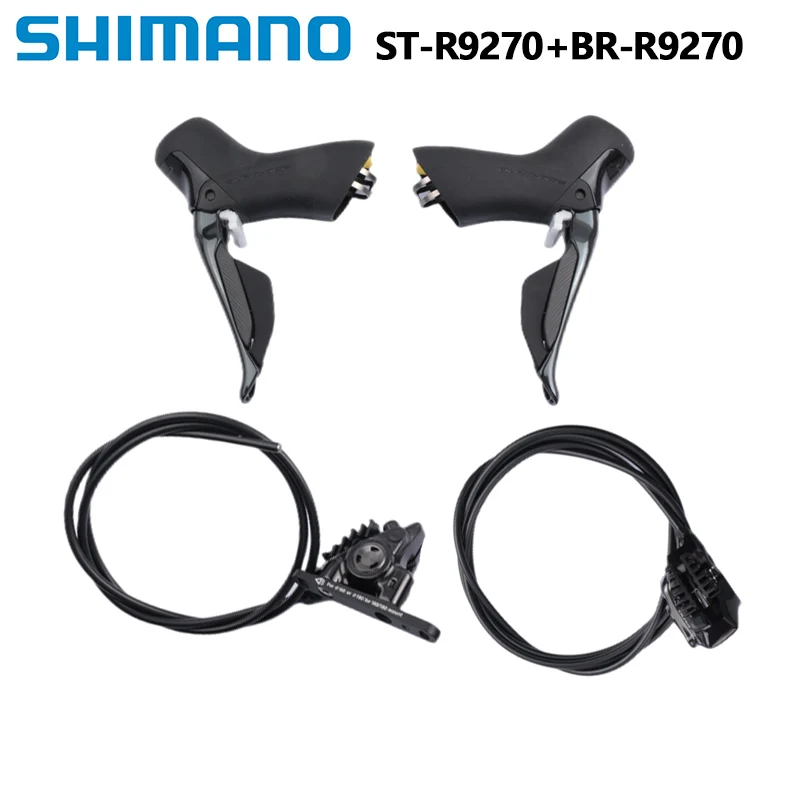 

Shimano DURA-ACE Di2 R9270 рычаг переключения передач правый левый тормозной суппорт R9270 одна пара 2x12 Скоростей Гидравлический дисковый тормоз для дорожной езды