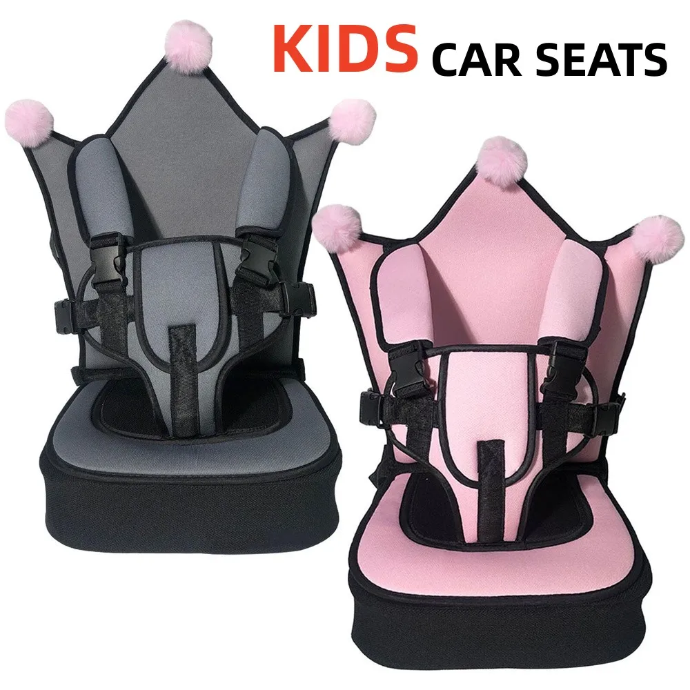 Portable Child Seat Mat For Kids Breathable Chairs Mats Baby Car Seat Cushion Adjustable Stroller Seat Pad 70x25cm