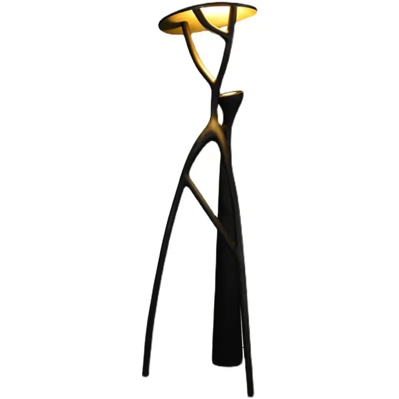 Modern Nordic Art Sales Office Model Room Resin Light Personalized Hotel Lobby Commercial Space Floor Light