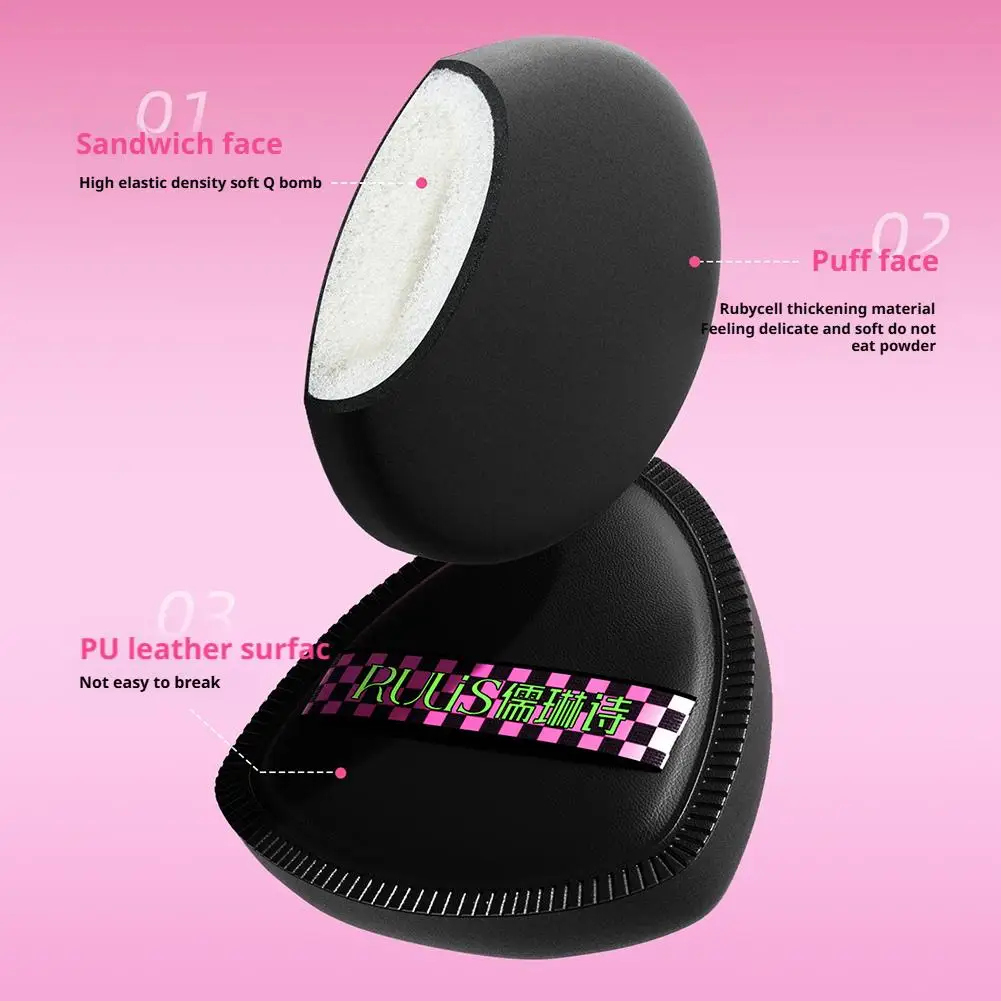 مستحضرات التجميل السميكة للغاية نفخة لينة غير الأكل الأساس نفخة عالية الكثافة ووسائد نطاطة الرطب الجاف استخدام أدوات ماكياج
