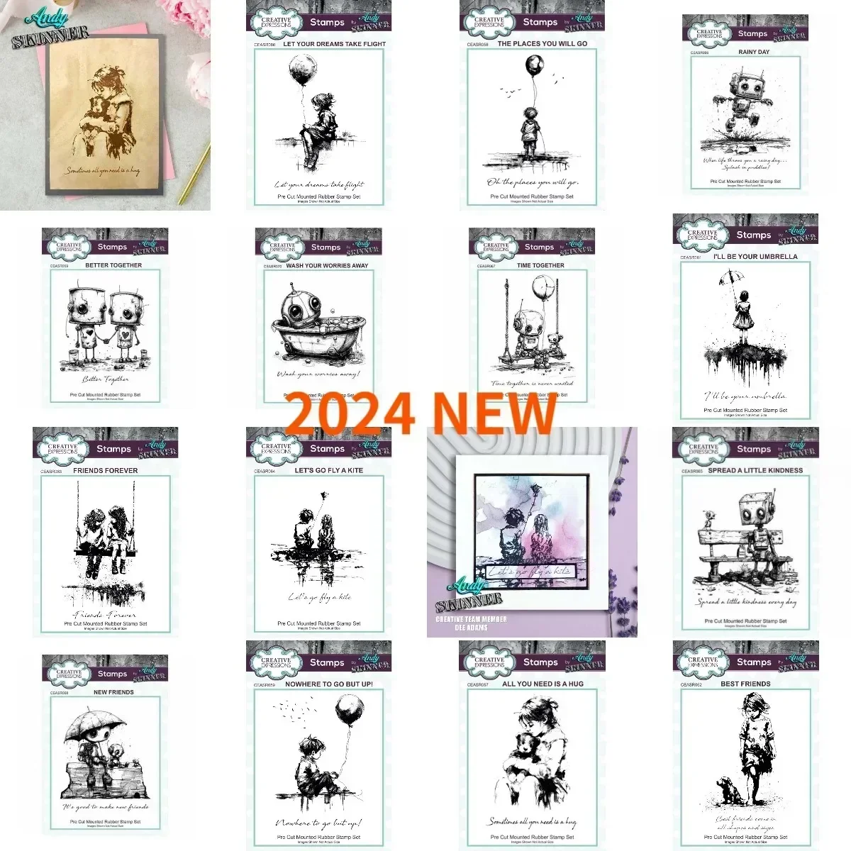 Opmerkelijke Karakterscenario 'S Clear Siliconen Stempel Zegel Voor Diy Scrapbooking Maken Fotoalbum Decoratieve Nieuwe Duidelijke Stempel - afbeelding 2