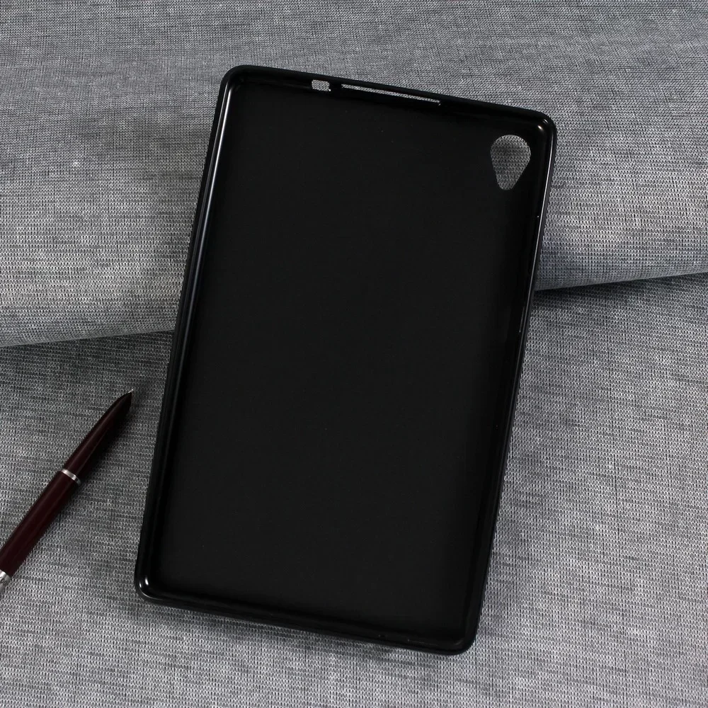 Softcase für Lenovo Tab M8 HD 8.0 ''TB-8505F TB-8505X Silocone TPU Abdeckung für Tab M8 FHD TB-8705 8705x 8705F gehärtetes Glas
