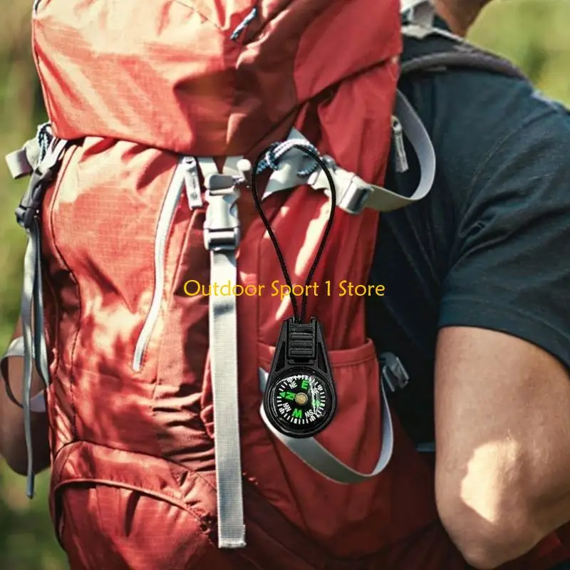 A0KA التخييم التنزه جيب البوصلات تسلق الجبال البوصلات مؤشر الملاحة أداة في الهواء الطلق بقاء البوصلات أداة دائمة #4