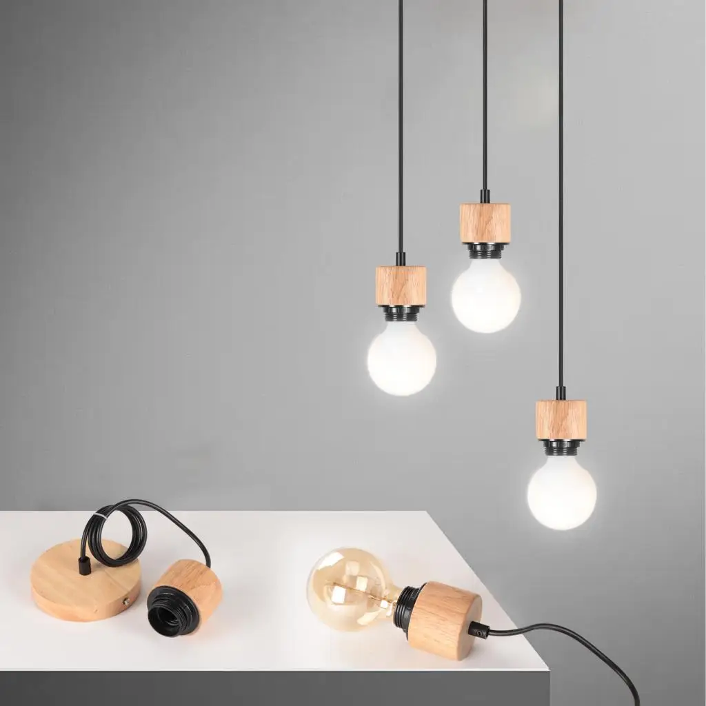 

E27 Retro Loft Industrial Ceiling Pendant Light Fixtures Metal Vintage Bedside Lamp Lampshades for Kitchen Island Restaurant Bar