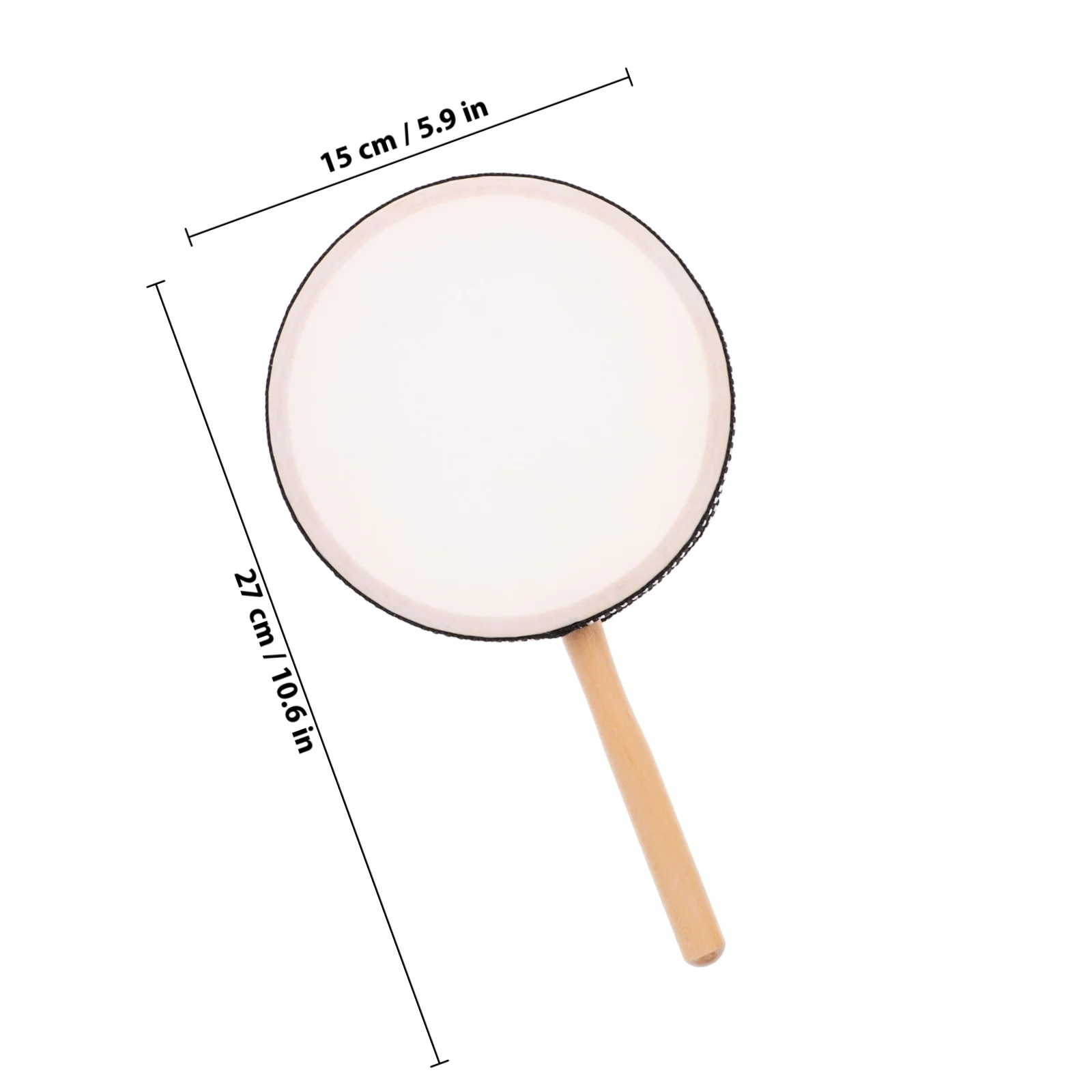 أداة قرع الطبلة اليدوية لمجموعة الطبول الخشبية أداة طبول تعليمية موسيقية طبول يدوية #5