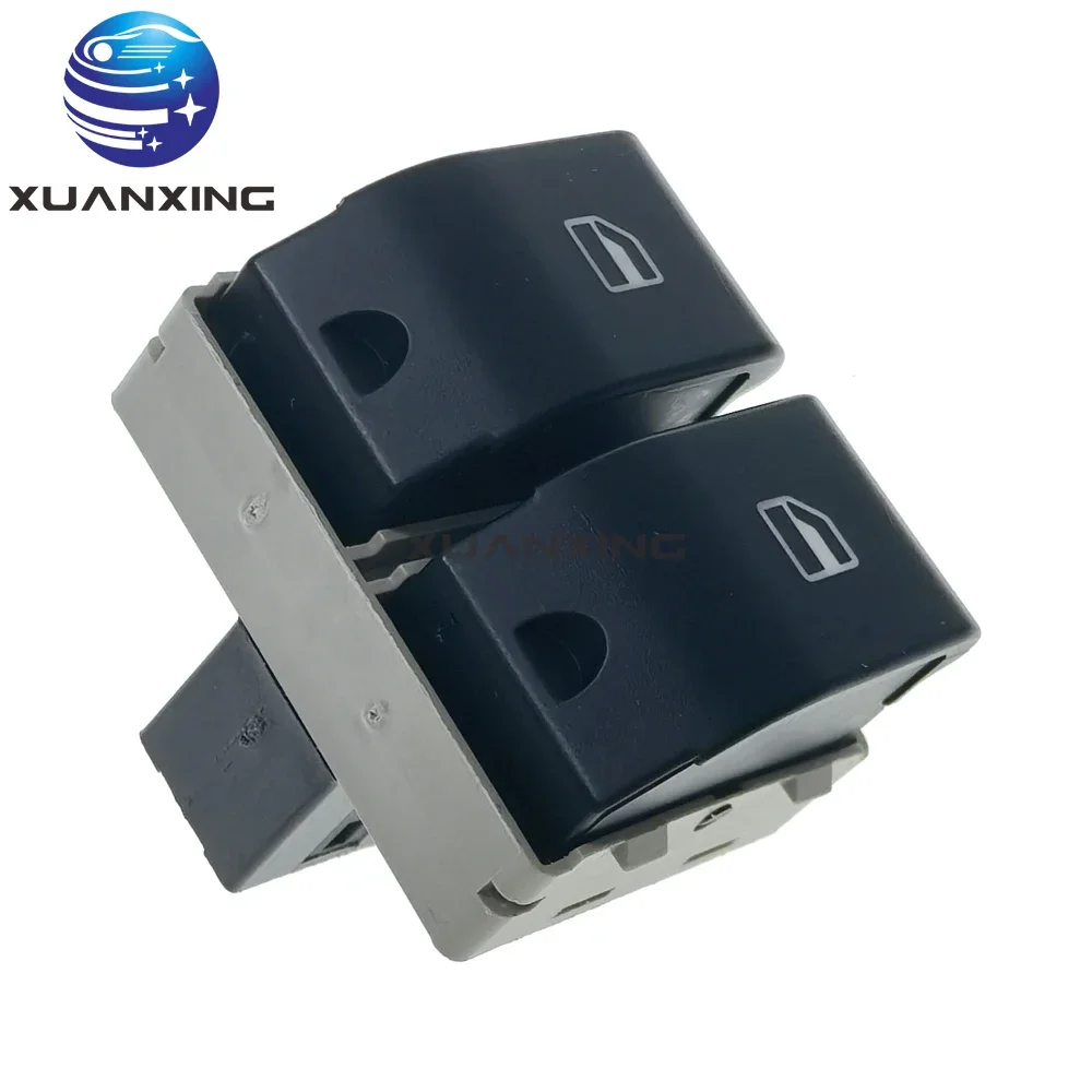 Interruptor de Control de elevador principal de ventana eléctrica de coche delantero para VW Seat Ibiza Cordoba 6L2 POLO 9N 2001-2009 Fox 6Q0959858