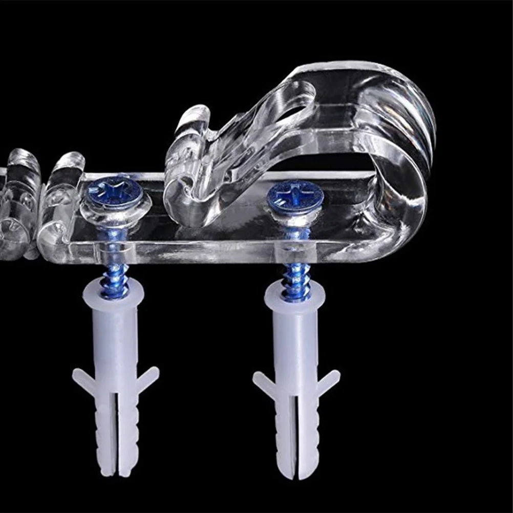 

Vertical Roman Roller Blinds Chain Plastic P Clip 5.3cm Length 1.5cm Width 2.3cm Height Curtain Accessories Hook Holder Rod