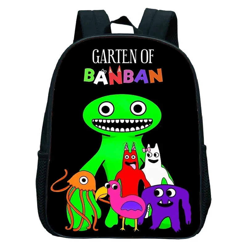 Garten Of Banban Print Backpack Kids Kindergarten Bag Boys Girls Waterproof School Bags Children Backpacks Game Cartoon Bookbag