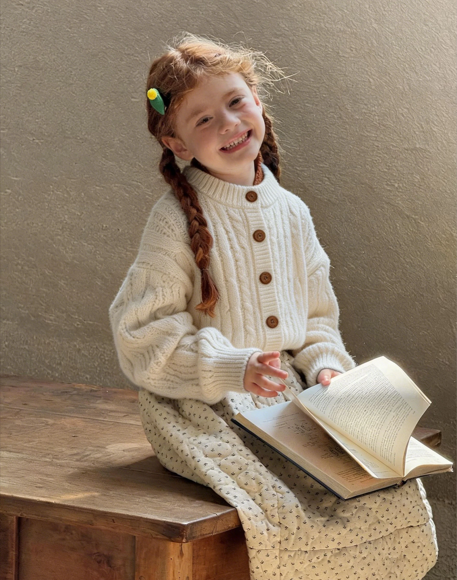 Knit Cardigan Infant - Girls Spring Fall New Knit Sweater