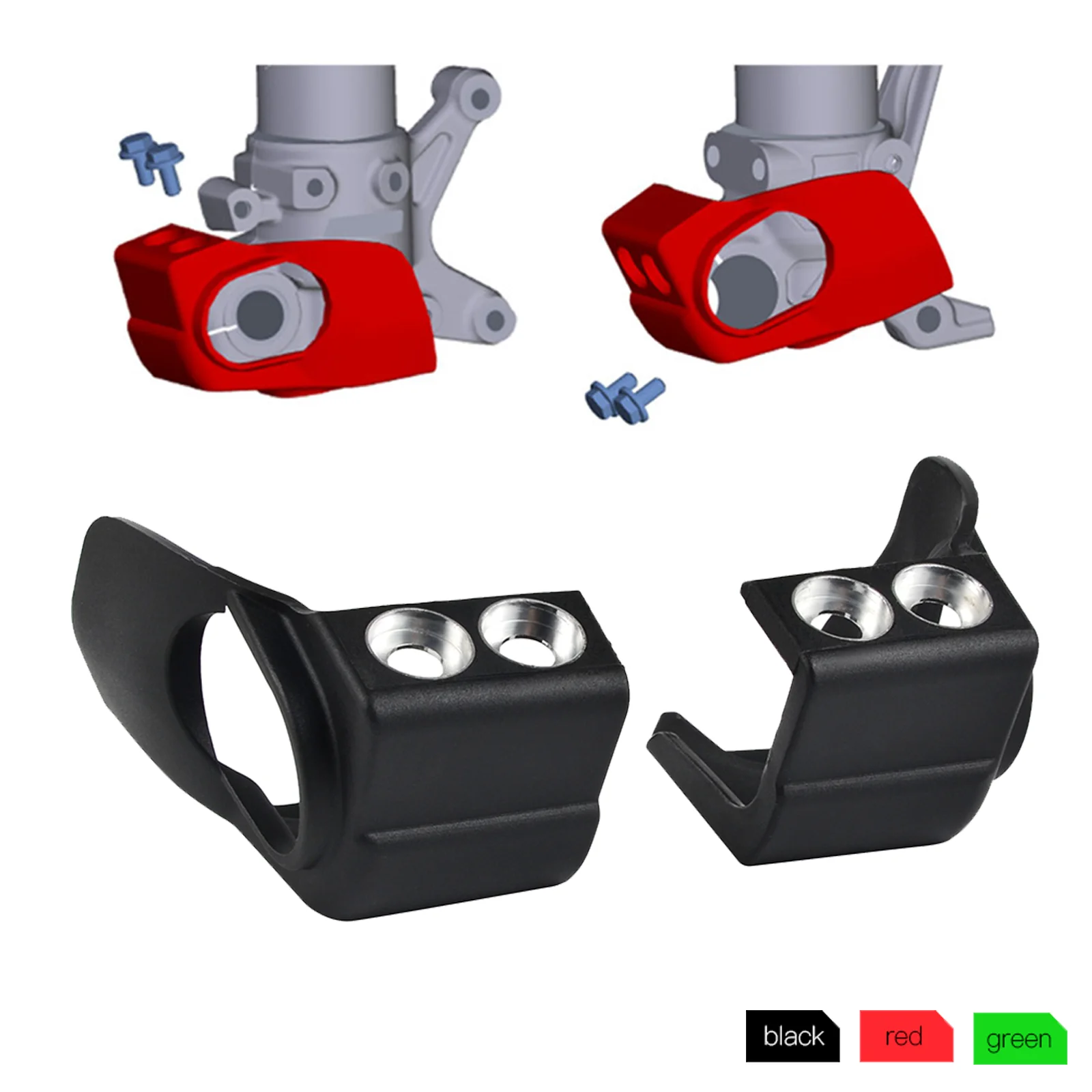 

NICECNC For Honda CRF250R CRF450F 2009-2023 CRF250RX CRF250X CRF300RX CRF450RX CRF450X Front Fork Shoe Protector Cover Guard