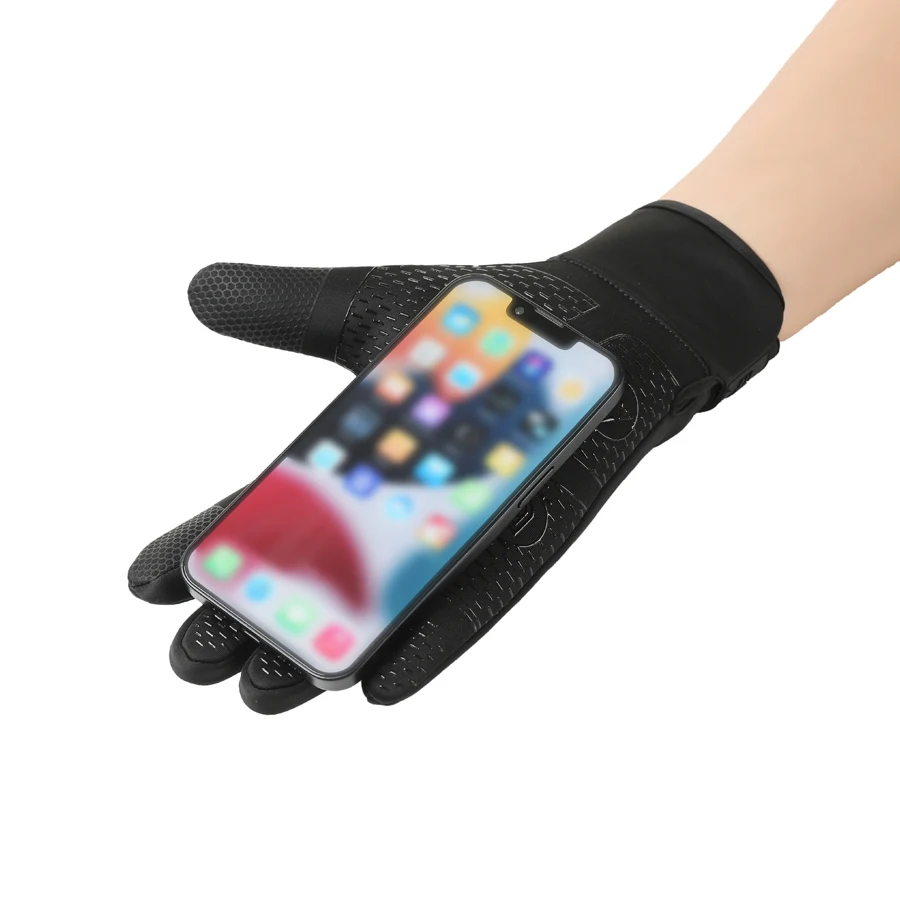 قفازات شتوية جديدة للرجال لعام 2025 لركوب الدراجات النارية شاشة لمس حرارية مانعة للانزلاق مقاومة للماء قفازات تزلج مبطنة بالصوف لركوب الدراجات #5