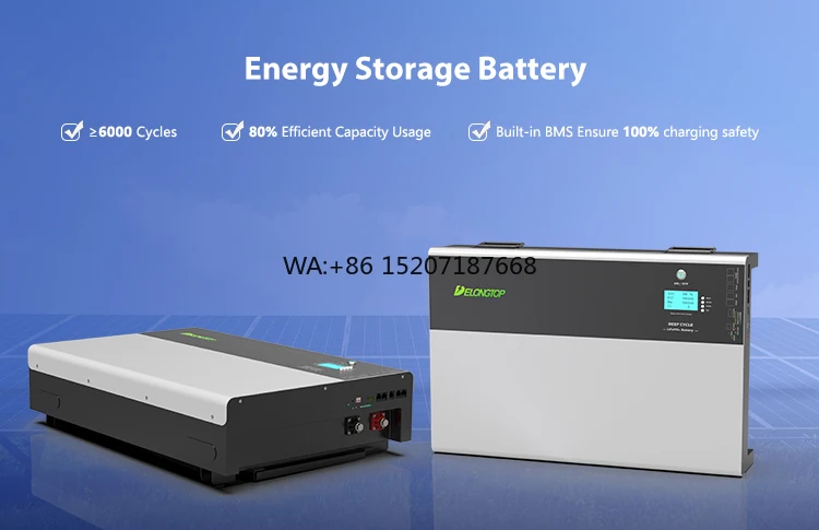 ESS Lithium Iron Phosphate square Solar Battery Pack 24v 100ah 200ah 300ah Residential Complete off Grid Solar Systems
