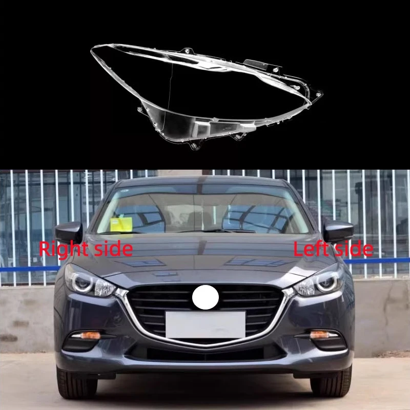 

For Mazda 3 Axela 2013 2014 2015 2016 Car Headlight Shell Headlamp Cover Replacement Lamp Shade Headlamp Lens Glass