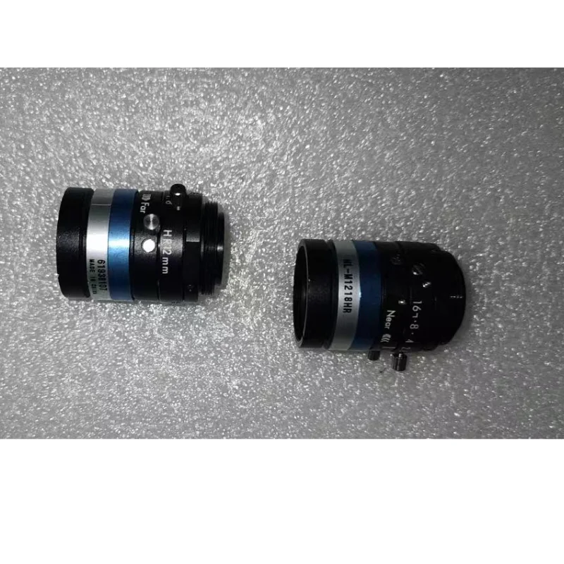 Second hand 12mm visual lens ML-M1218HR lens transparent testing OK and fast delivery