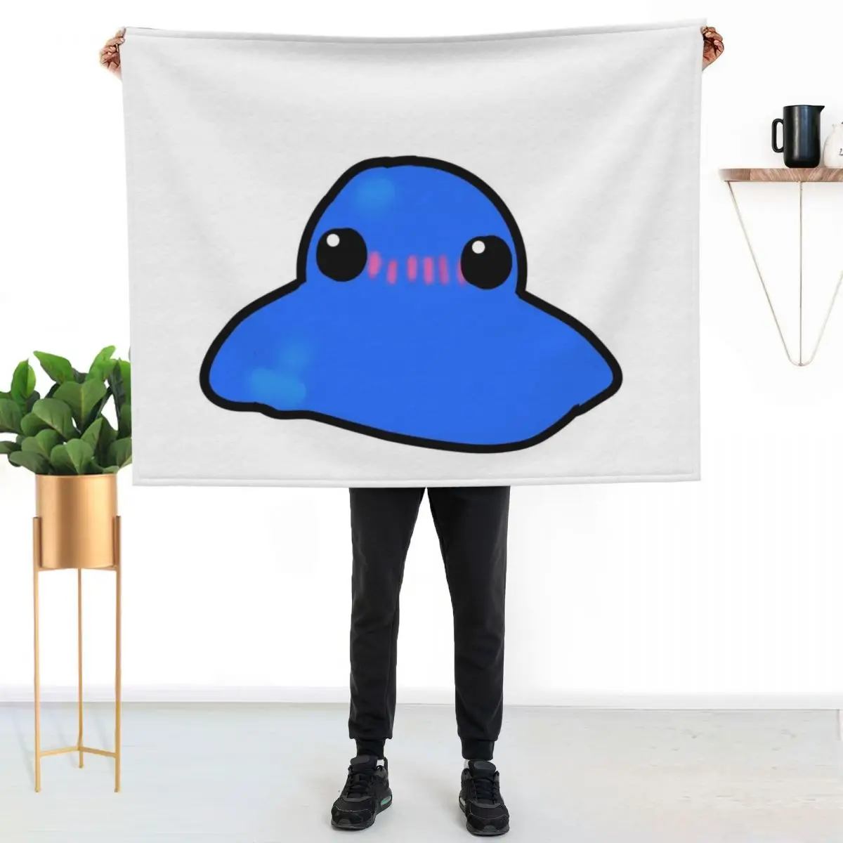 Puddle Slime Throw Blanket Bed covers Warm Single Decorative Beds Winter beds Thin Blankets