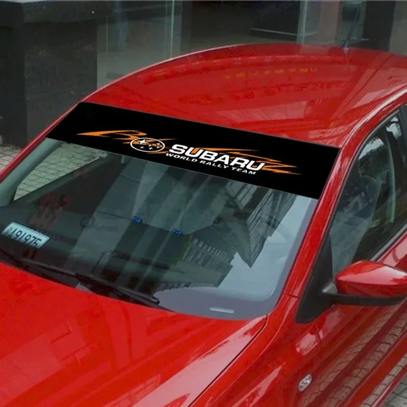 ملصقات عاكسة للزجاج الأمامي للسيارة ملصقات تزيين نافذة لسوبارو WRX STI فورستر امبريزا ليجاسي Outback BRZ XV 2025 #4