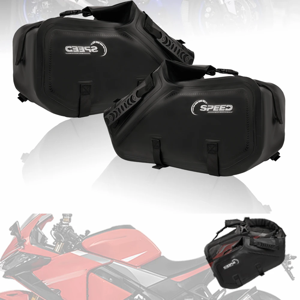 

Universal Motorcycle Saddle Bags 28L 48L 60L Waterproof Motorcycle Pannier Bag Side Bags Side Storage Fork Travel Luggage