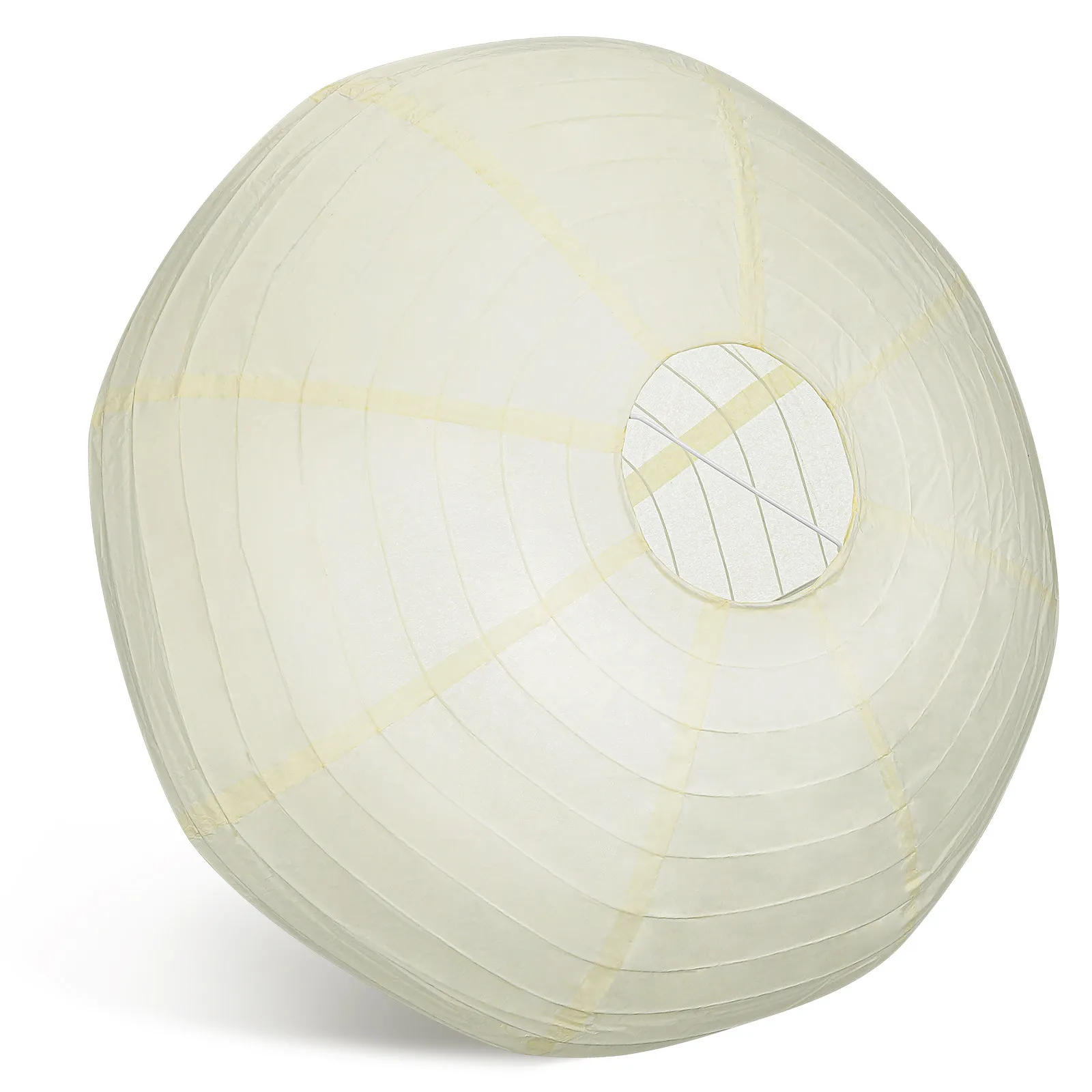 Oval paper lantern Round Lamp Shade Rice Paper Pendant Lampshade 40cm Chinese Japanese Style Hanging Chandelier Light Cover