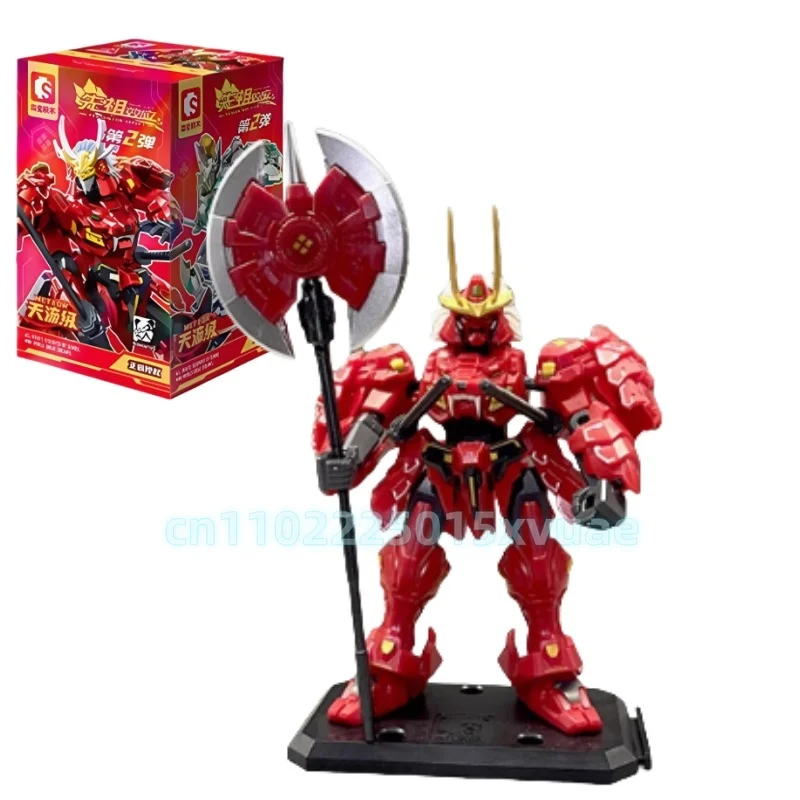 Nieuwe SEMBO MOSHOW Bouwstenen Takeda Shingen Mystery Gemonteerd Model Speelgoed Collectible Mecha Figuren kinderen Verjaardagscadeau