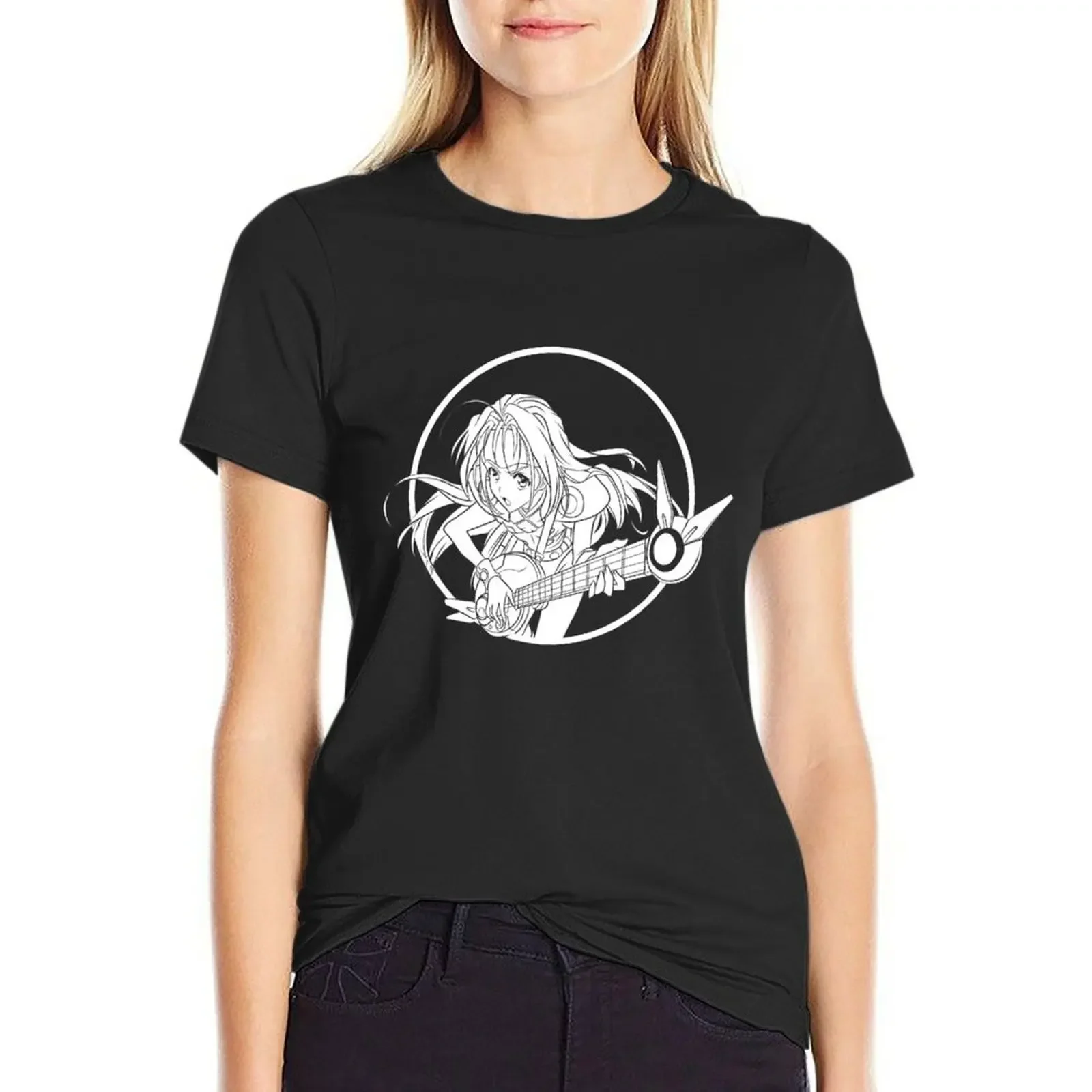 

MYLENE JENIUS T-Shirt plus size tops Female clothing anime t shirts for Women loose fit