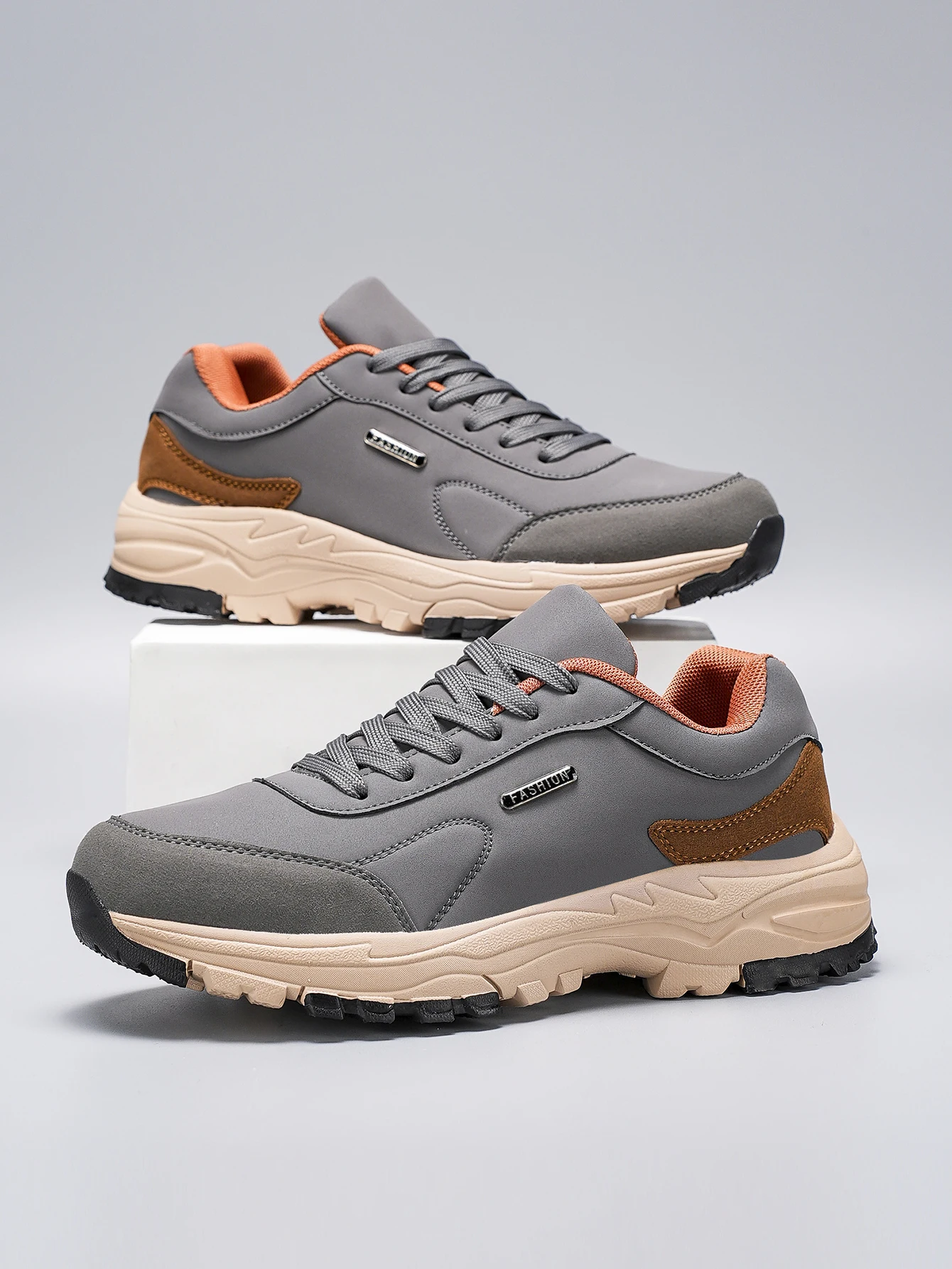 Herren-Sportschuhe in großen Größen, Outdoor-Wanderschuhe, bequeme, lässige, vielseitige, modische Trainingsschuhe für Paare – Detail 6