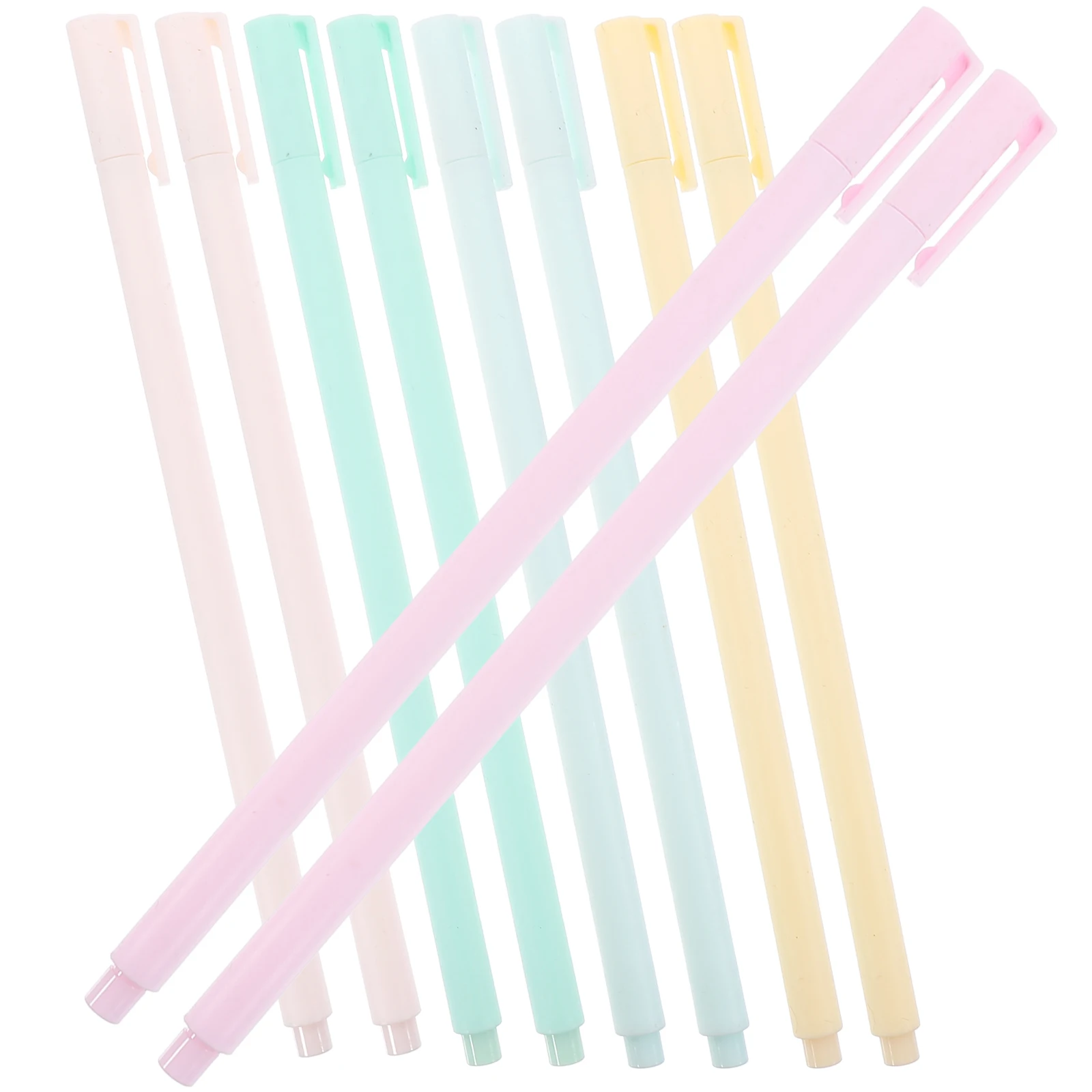 

40 Pcs Candy Color Neutral Pens Smooth Eco Friendly Premium Plastic Comfortable Handle Gel Pen for Students Office Teachers