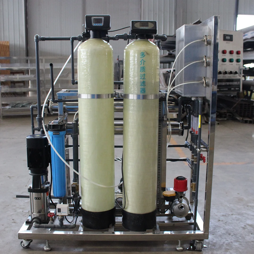 CE Certified 500LPH RO Water Treatment Machinery Water Purification Machines With Factory Wholesale