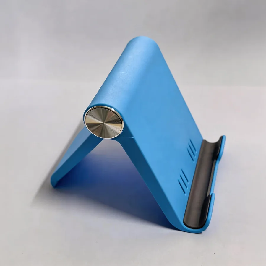 Verstelbare mobiele telefoonstandaard, draagbare opvouwbare bureauhouder, compatibel met mobiele telefoons en tablets