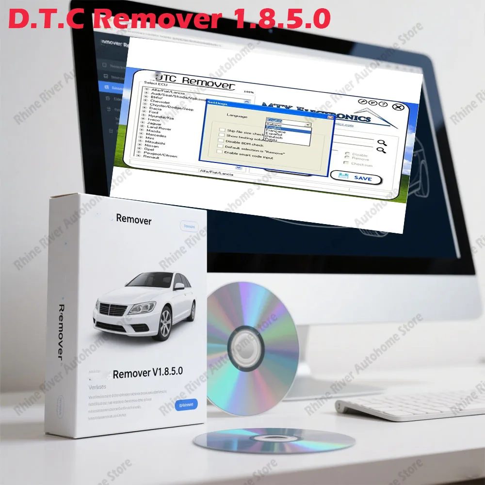 

DTC Remover 1.8.5.0 with KESS KTAG FGTECH - OBD2 Diagnostic Tool, MTX Error Code Delete Software, Full Version for Windows 7