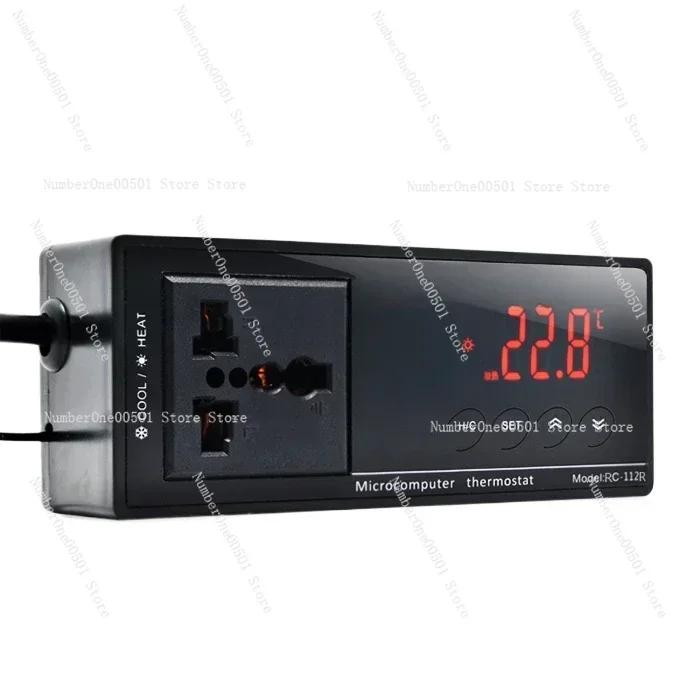 Regleta inteligente con pantalla Digital, termostato electrónico RC-112R, refrigerador de alta precisión, caja para mascotas, caja para escalar mascotas