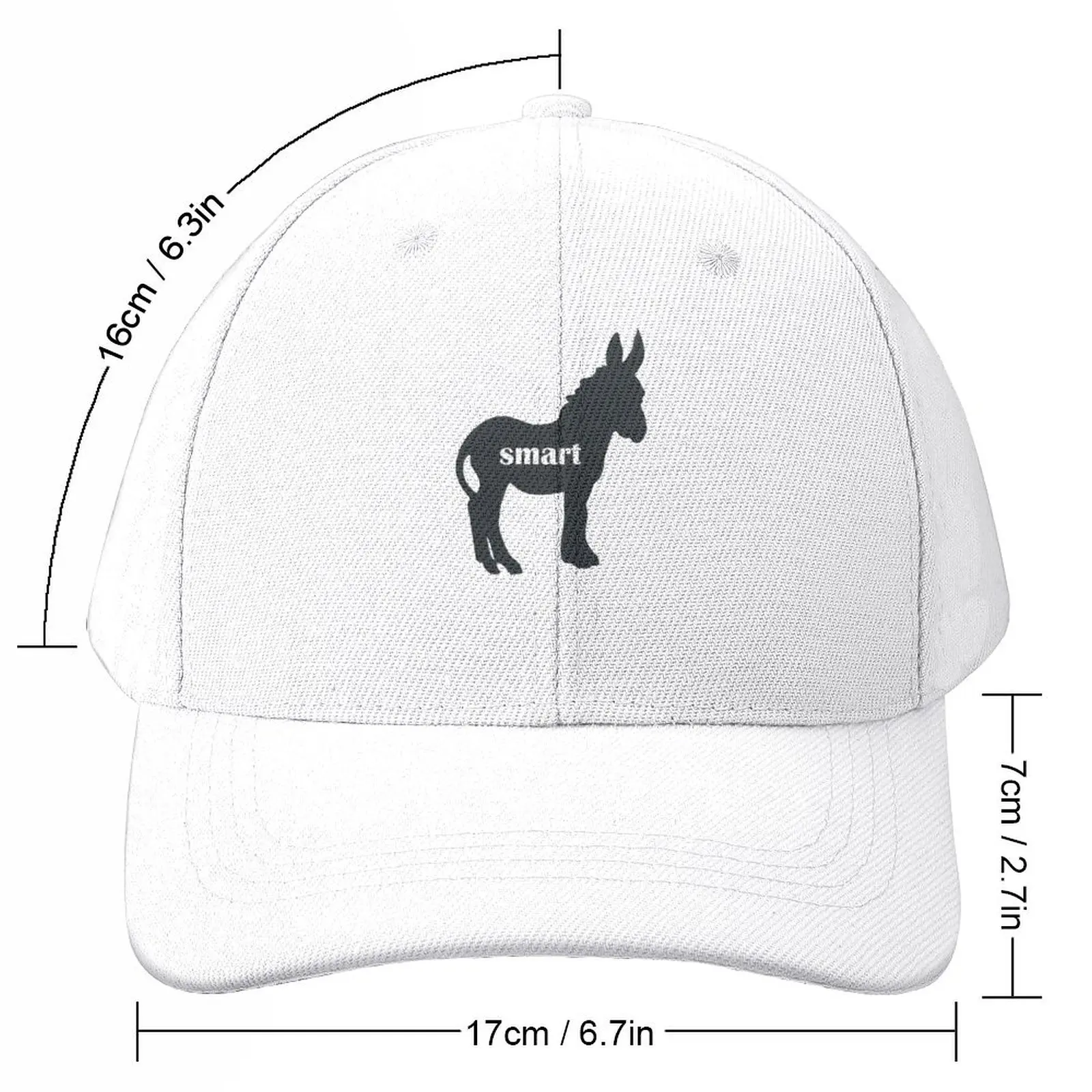 Smart Ass Sticker Baseball Cap Streetwear fishing hat sun hat Mountaineering Hats For Men Women's