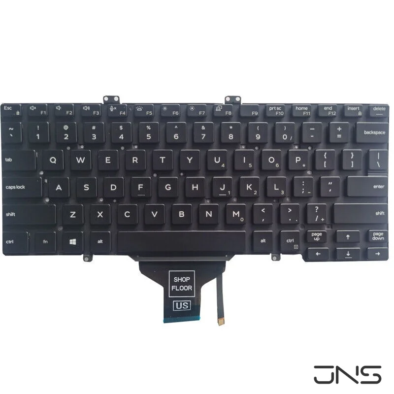 

New Keyboard US Backlit For DELL Latitude 3400 5400 5401 5410 5411 7400 7410