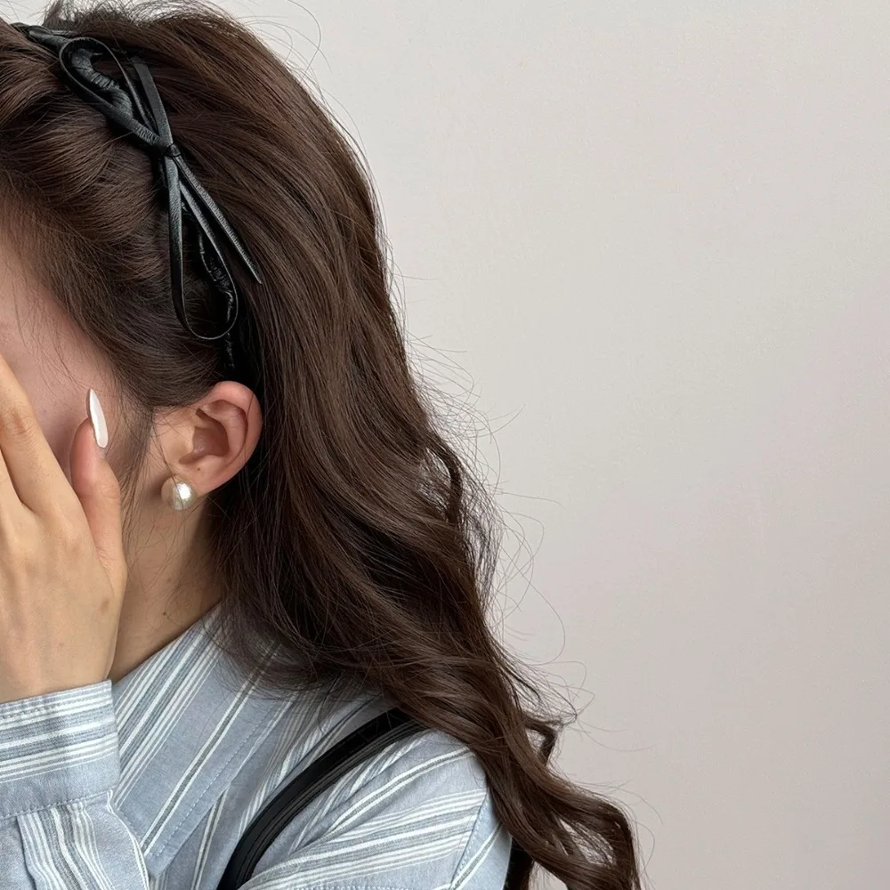 أزياء عدم الانزلاق القوس عقال رقيقة البلاستيك موجة الشعر الفرقة أغطية الرأس على شكل حرف U بو الجلود هيرباند السفر