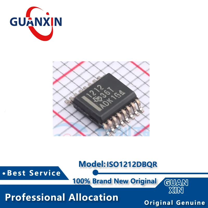 100% جديد ISO1212DBQR ISO1212DBQ بمناسبة 1212 SSOP-16 ISO1212 #1