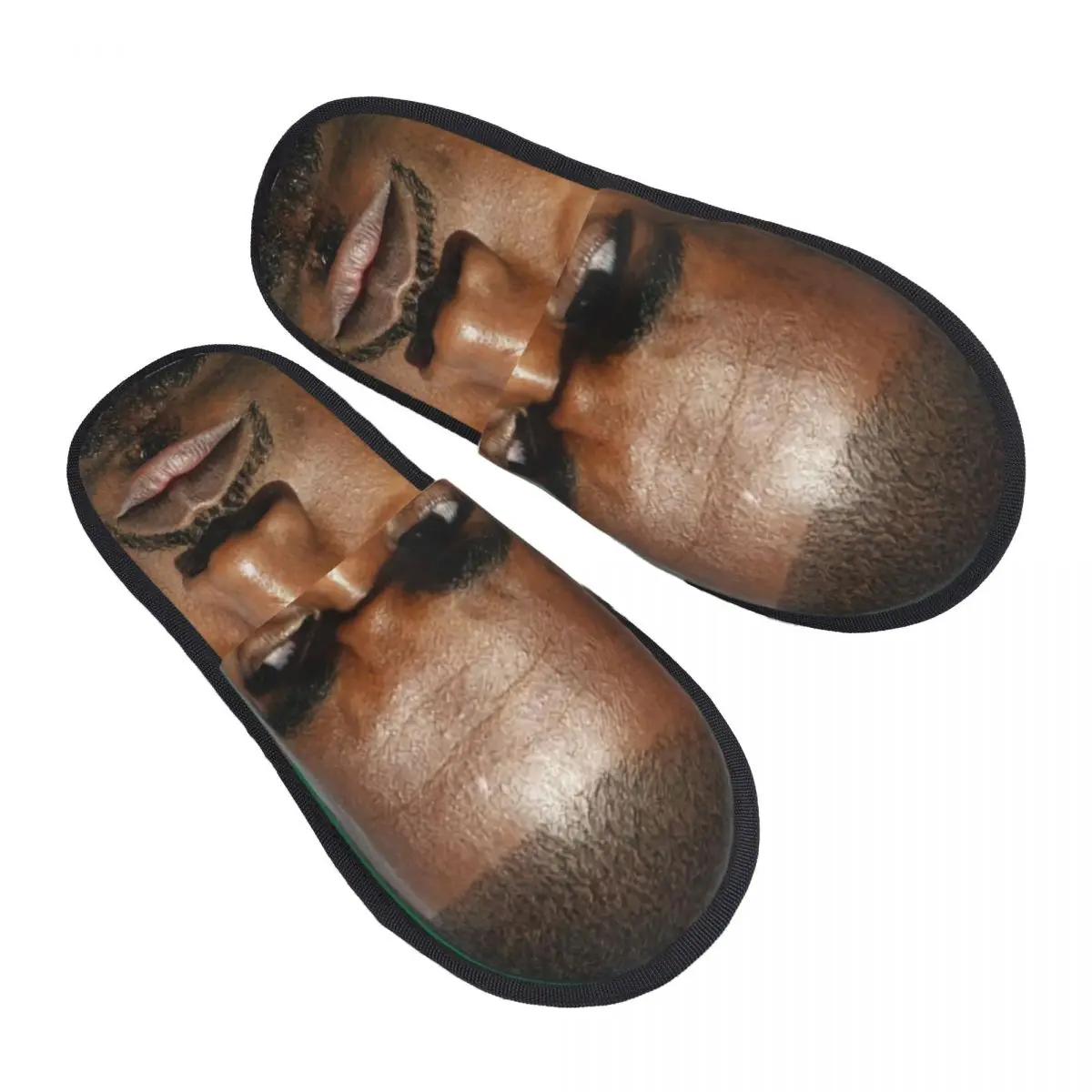 Pantoufles personnalisées drôles Kanye West Meme, pantoufles souples avec mousse à mémoire de forme, chaussures de maison de spa pour femmes, producteur de musique Rared