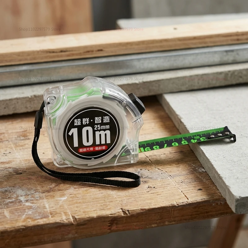 Premium Steel Tape Measure  7.5m 10m Self Locking Anti Drop Durable Laser Ruler for Construction DIY Home Renovation Projects
