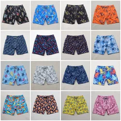 Hot Fashion Beach Board Shorts Print Swimming Trunks Surf Shorts For Men  Polyester Fabric Swimwear Swimsuit Summer Fitness