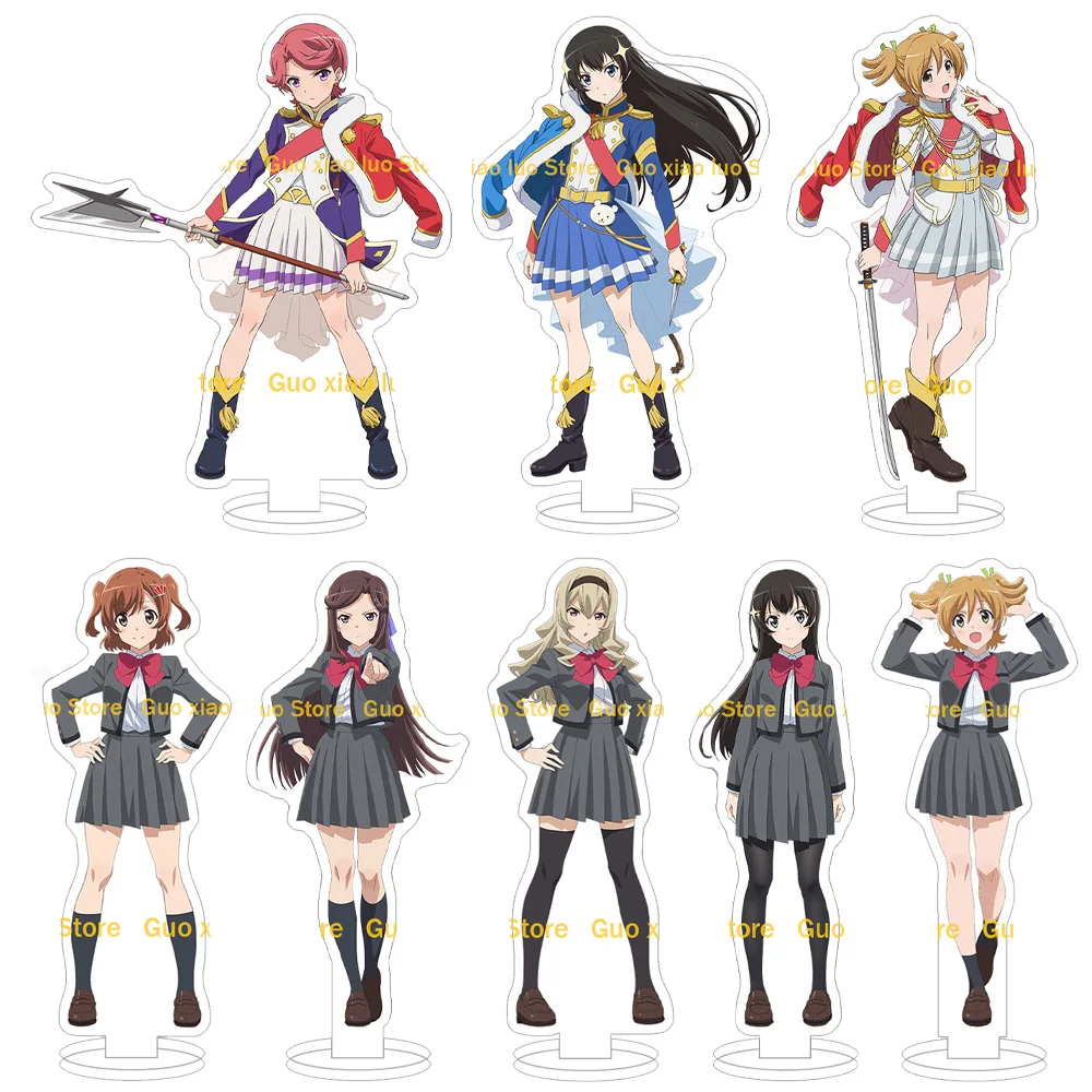 Revue Starlight Karen Aijo Hikari Kagura Mahiru Tsuyuzaki Claudine Saijo Maya Tendo Junna Hoshimi Koharu Yanagi Acrylic stand
