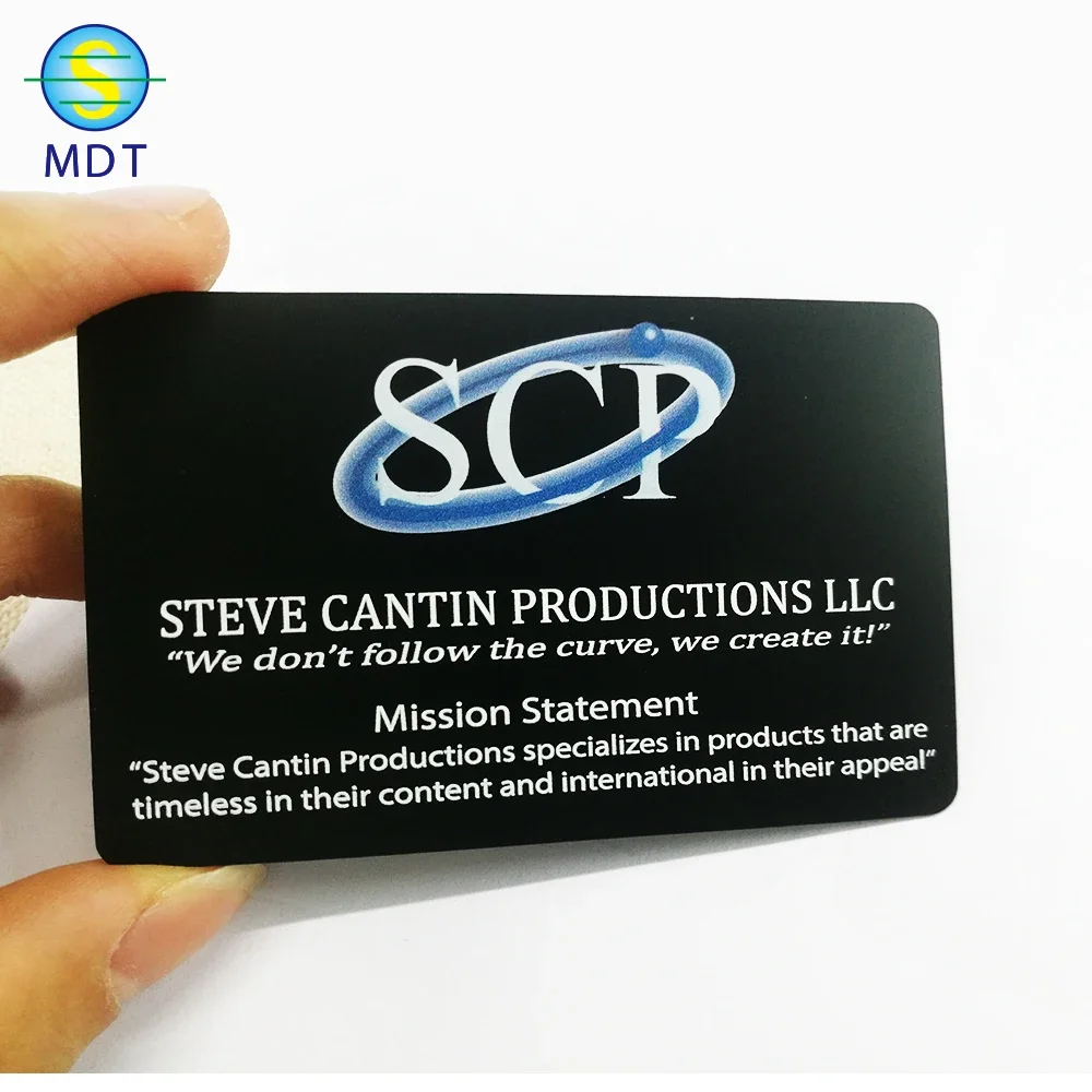 

Matte Black Metal Cards