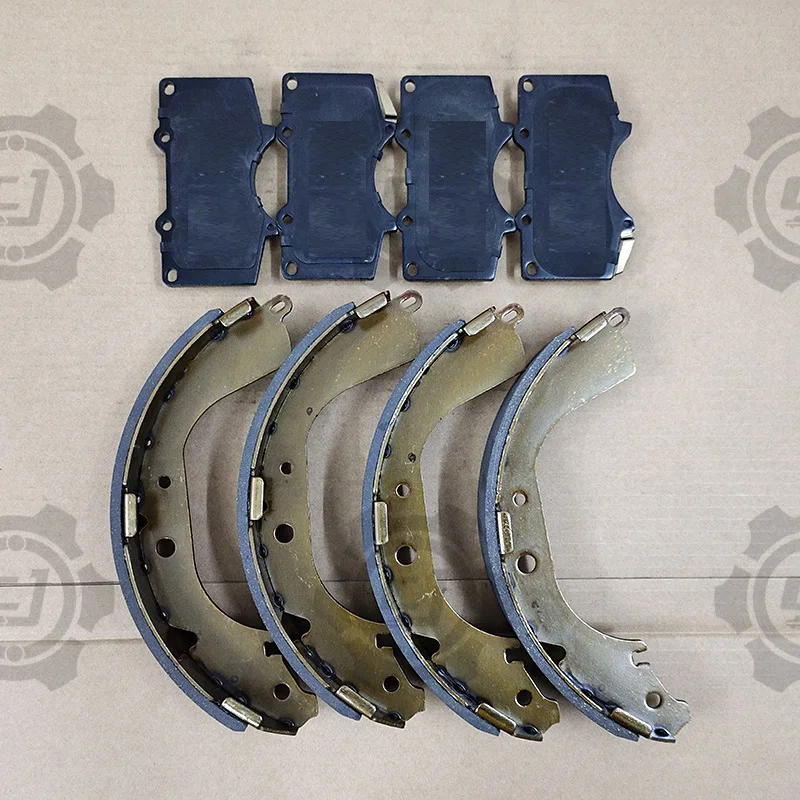 Front / Rear Brake pads set brake shoes auto car PAD KIT-FR RR DISC BRAKE for Chinese JAC T6 T8 PICKUP Automobile parts