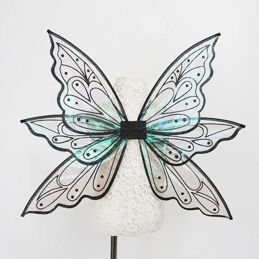 المهنية الأداء الدعائم زي الديكور قزم تأثيري الجناح الجنية فراشة الجناح تأثيري ازياء المرحلة المنصة التبعي