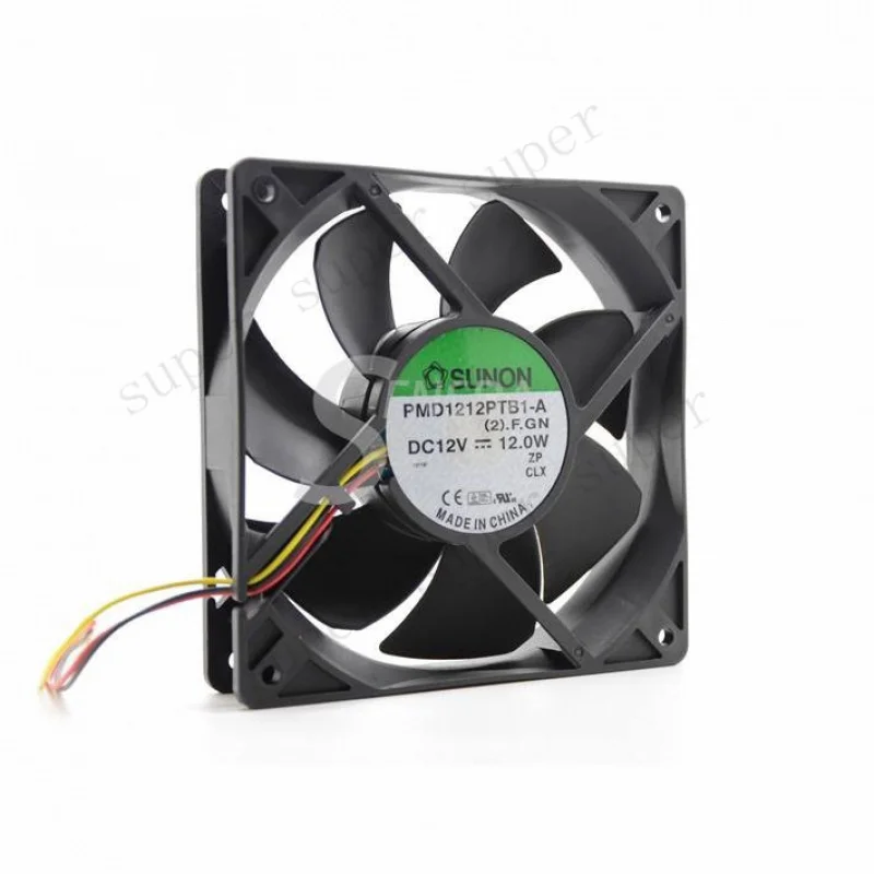 S+   Sunon PMD1212PTB1-A (2).F.GN 120mm x 25mm 12V 12.0W 3pin 150CFM Case Fan
