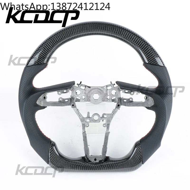 

For Mazda CX-30 CX-4 CX-5 CX-50 CX-8 RX-7 Axela ATENZA Mazda 3 Carbon Fiber Steering Wheel