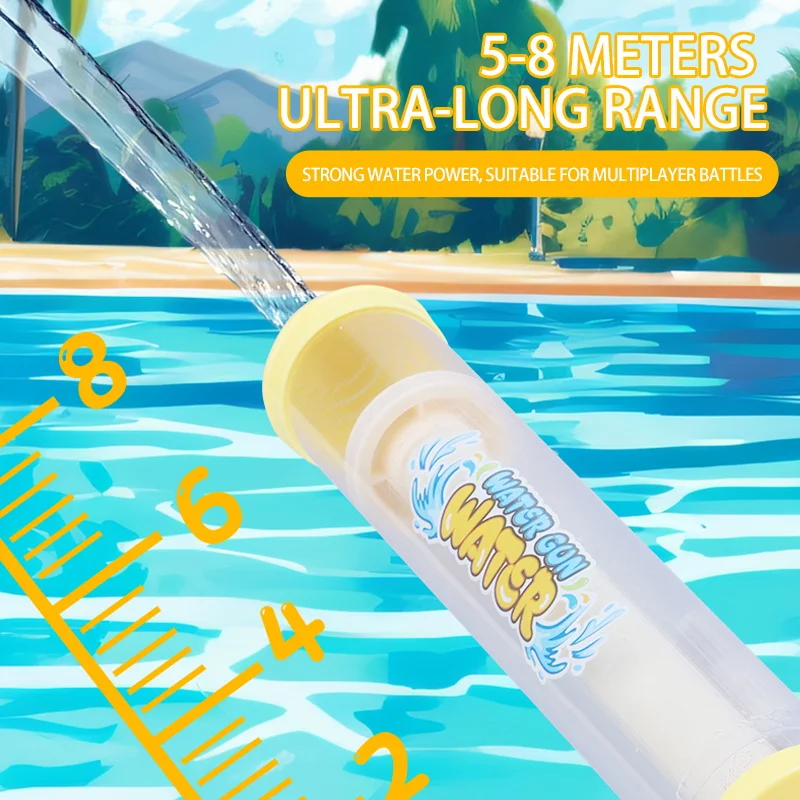 Pistolets à eau pour enfants, pistolets à eau pour feux d'artifice en plein air, plage d'été, pistolets à pulvérisation de combat aquatique pour plusieurs personnes, cadeaux jouets