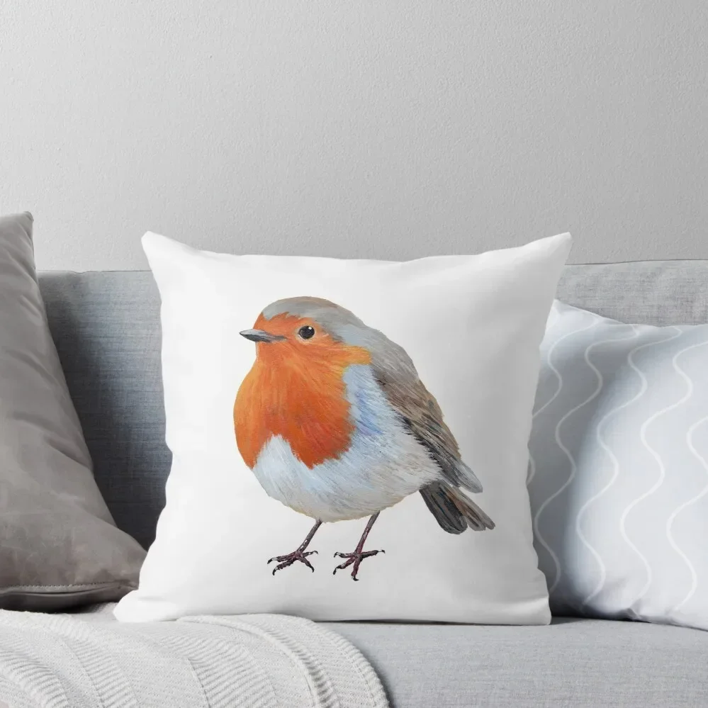 

English Robin Bird Throw Pillow Pillow Case covers for pillows Pillow