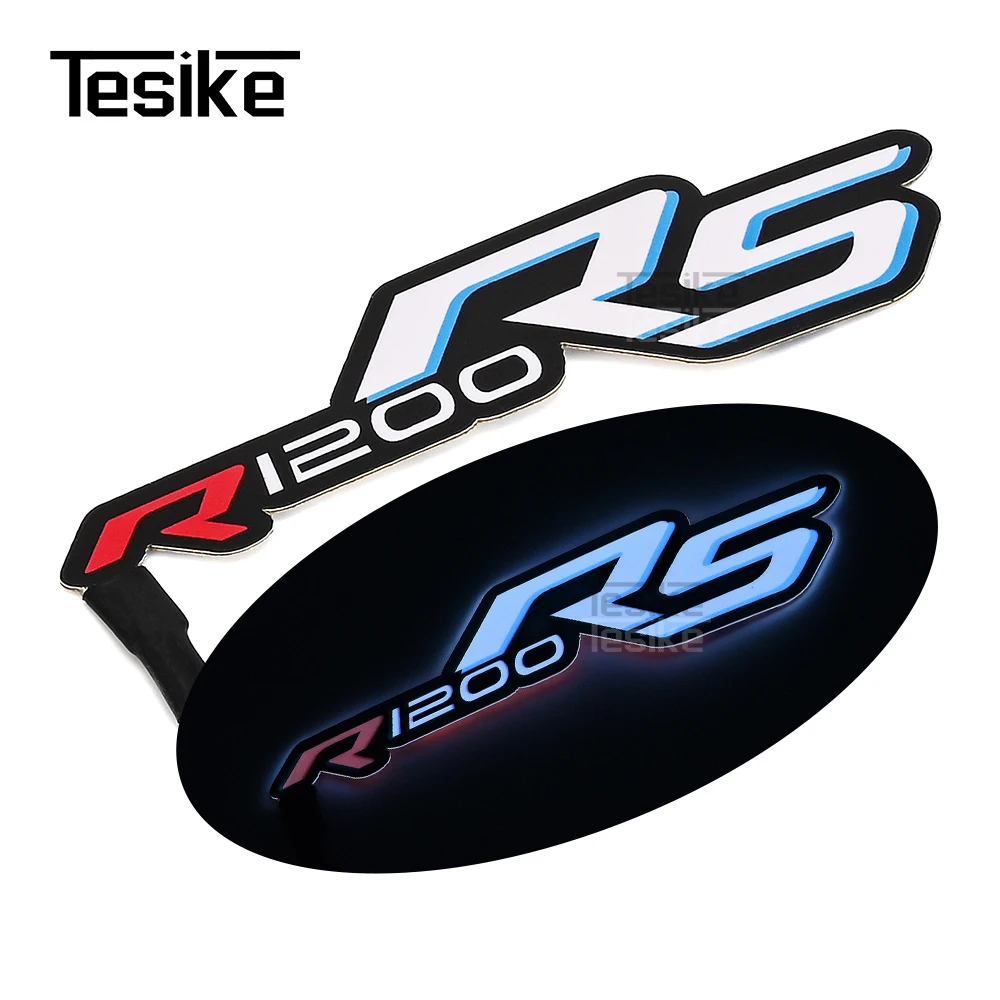 Luz de señal de conducción nocturna, pegatinas luminosas, lámpara de raya fría para BMW R1200RS R1250RS, accesorios de iluminación para jinete nocturno