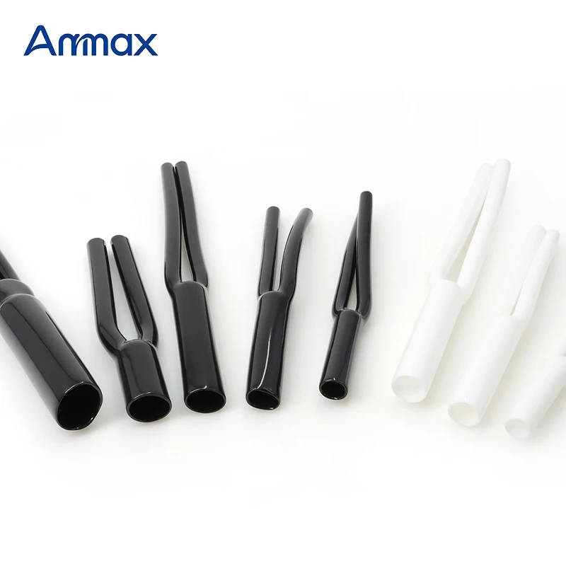 2/30/50pcs Y-shaped PVC Sleeve 7mm 9mm 10mm12mm15.5mm No-Shrinkable Y Splitter Pant Boot DIY Speaker Audio Cable Pants Accessory